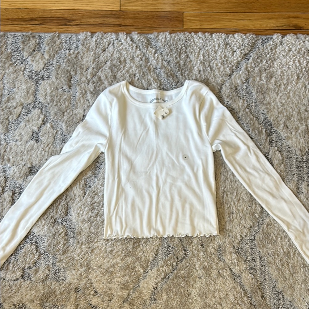 White Casual Skirt